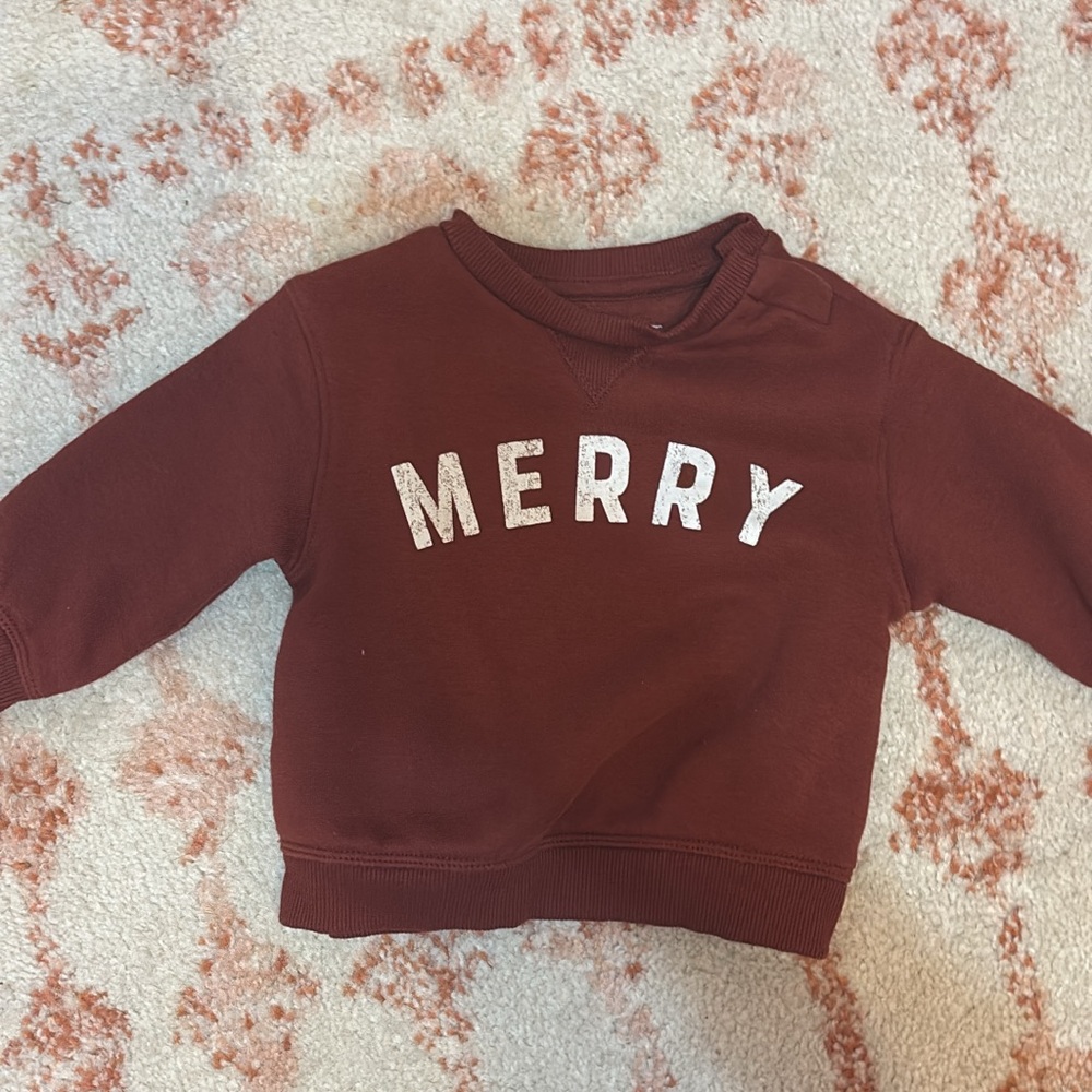 Little Co. Merry Sweatshirt